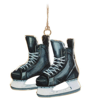 Pair of Hockey Skates Christmas Ornament