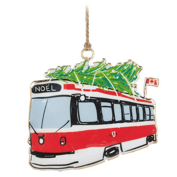 Holiday Streetcar Christmas Ornament