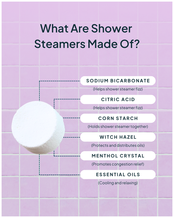 Fresh Lavender Shower Steamers | Nature Bee 