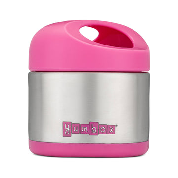 Yumbox Cubi Thermal 10 oz Food Jar - Berry Pink