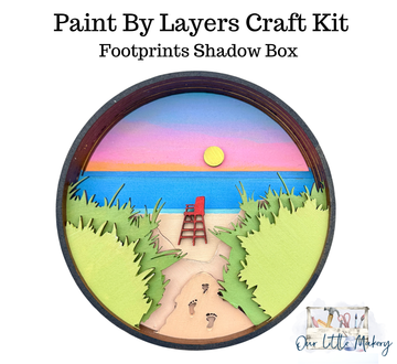 Footprints Shadow Box Kit - 0