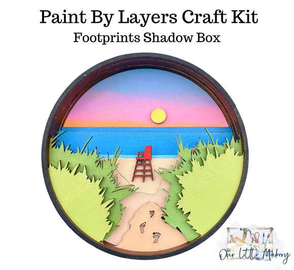 Footprints Shadow Box Kit