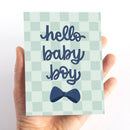 Bow Tie New Baby Boy Card-2