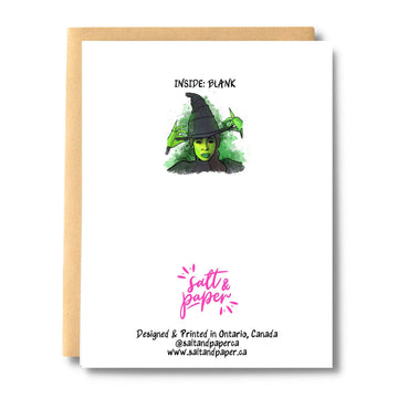 You're Wicked Birthday Card - 0