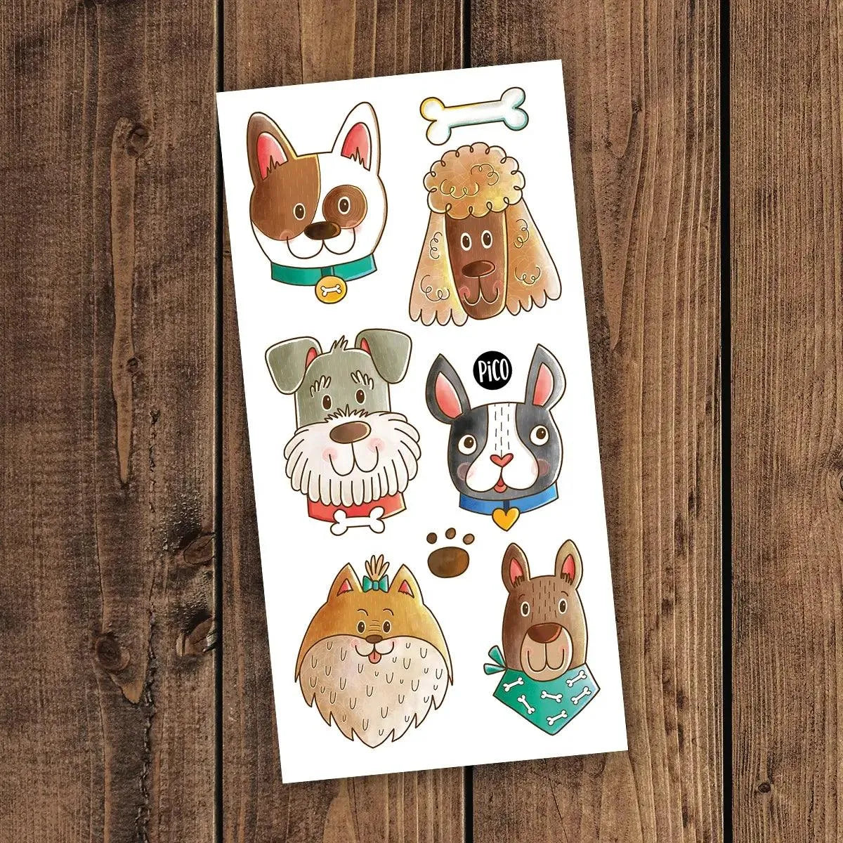 The Canine Squad - Temporary Tattoos