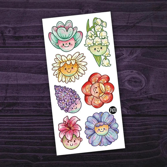 Flower Girls - Temporary Tattoos