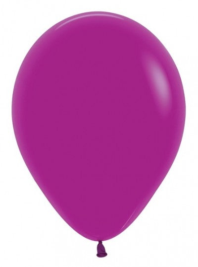 Buy purple-orchid 11&quot; Inflated Latex Balloons (various colours)