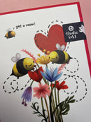 Greeting Card - Get A Room, Bees-2