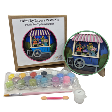 Petal Pop-Up Shadow Box Kit