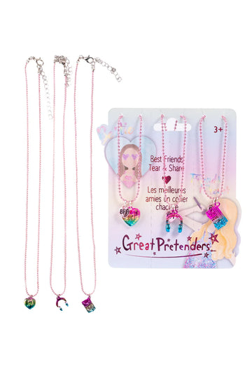 Taylor's Bestie Squad Tear & Share Necklaces