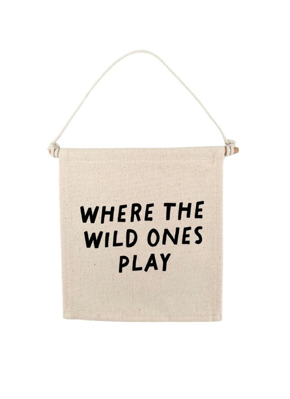 Canvas Hang Sign