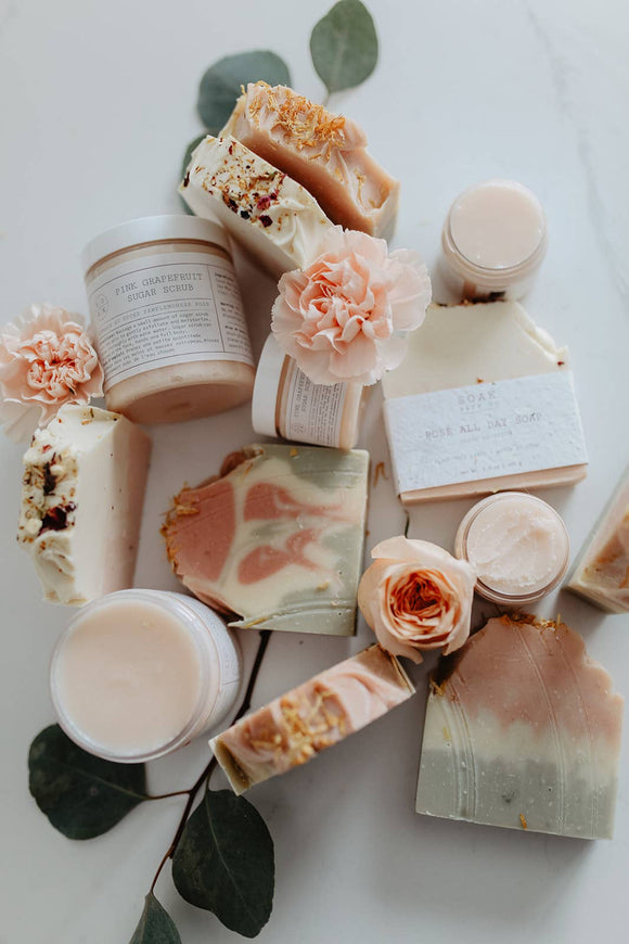 Pink Grapefruit Sugar Scrub