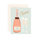 Cheers Champagne Congratulations Card-1