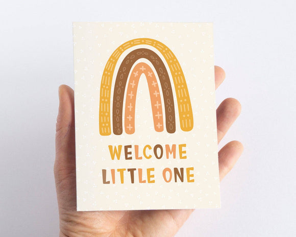 Welcome Little One Baby Shower Card