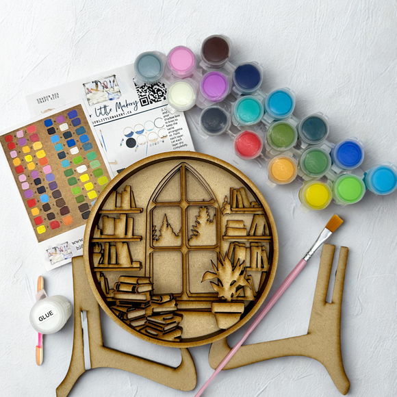 My Little Book Nook Shadow Box Kit