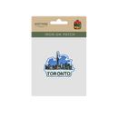 Toronto Skyline CN Tower Embroidered Iron-On Patch-2