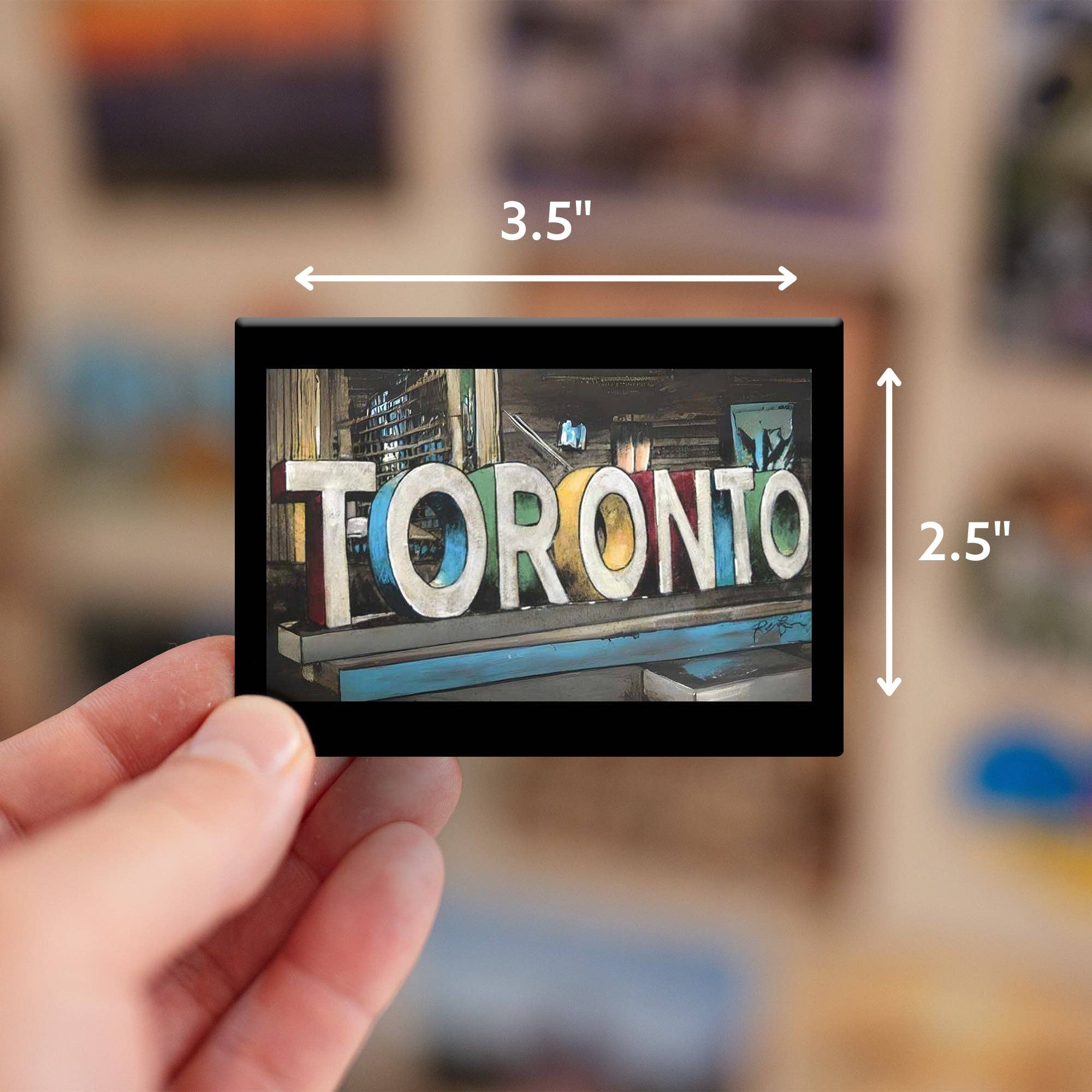 Toronto Sign Fridge Magnet - 0