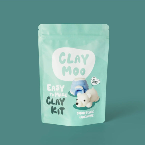 Polar Bear Clay Crafting Kit