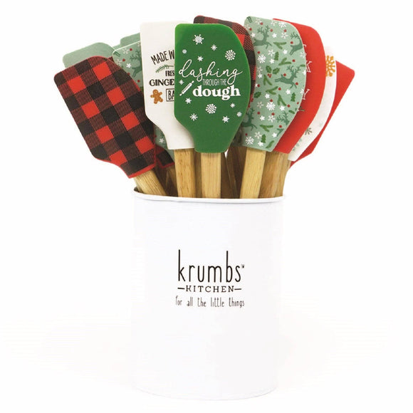 Krumbs Kitchen Holiday Spatulas