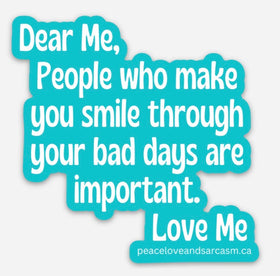 Make You Smile Sticker