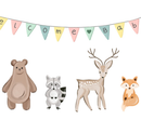 Animals Welcome Baby Card-3