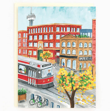 Toronto King West Fall Card