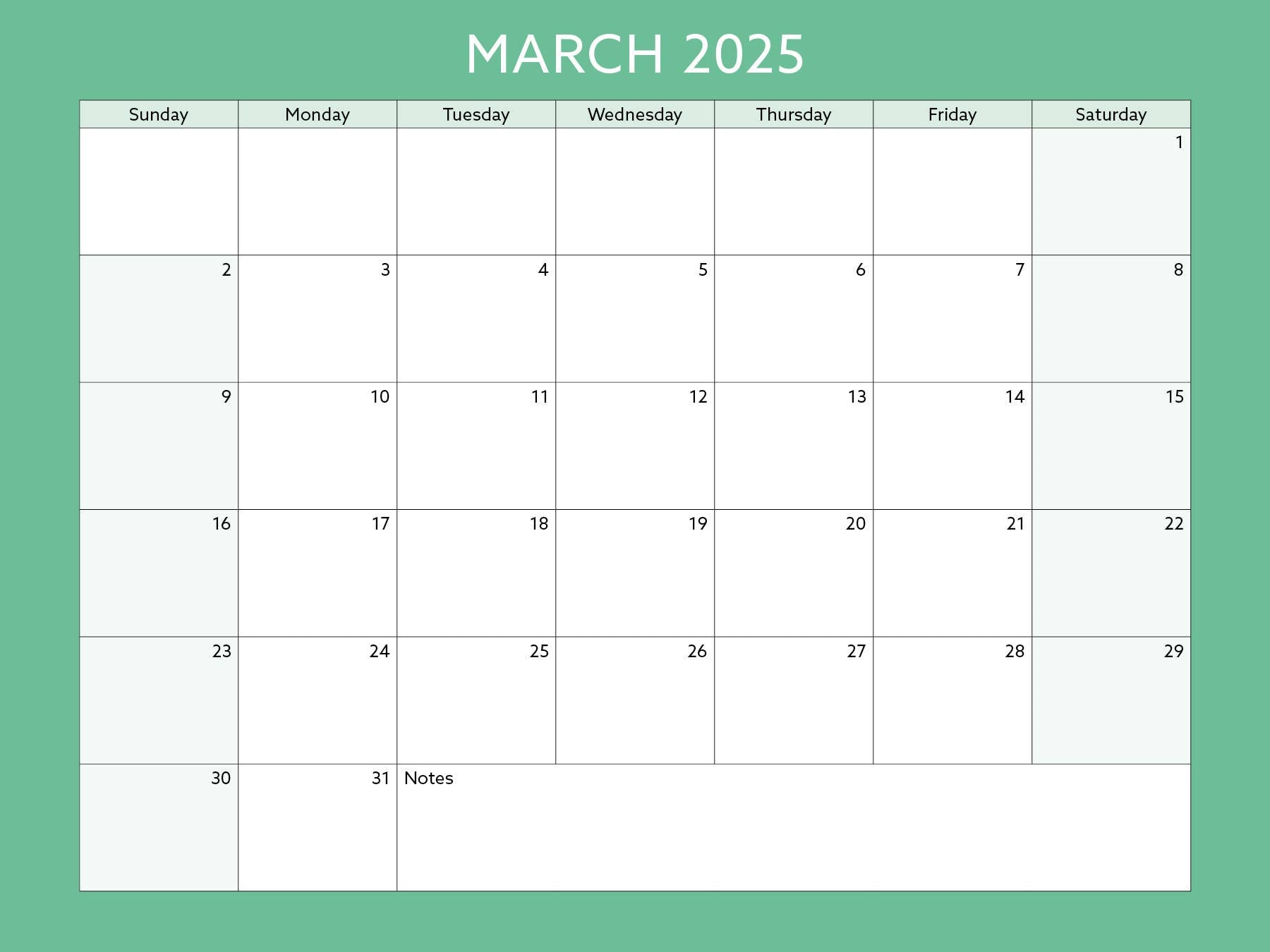 2025 Toronto Neighbourhood Calendar