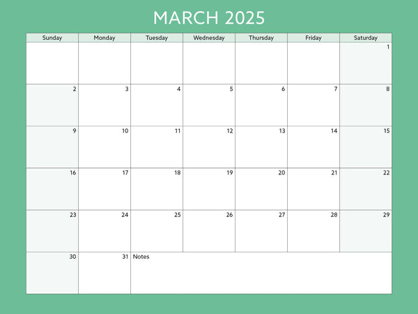 2025 Toronto Neighbourhood Calendar