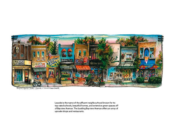 2027 Toronto Neighbourhood Calendar - 12" X 9"