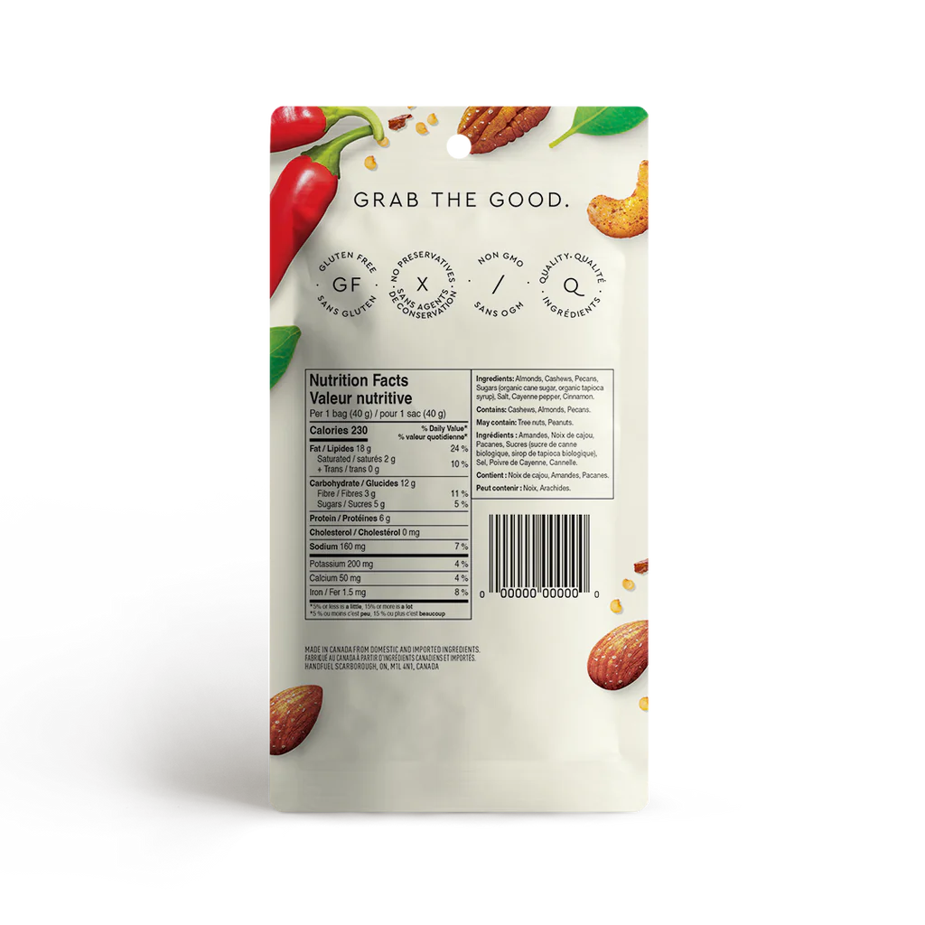 Handfuel Sweet Chili Nut Mix (40g) - 0