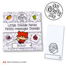 Little Doodle Notes Mini Coloring Book-1