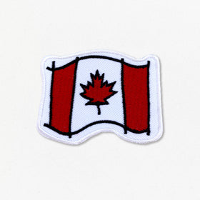 Canada Flag embroidered iron on patch