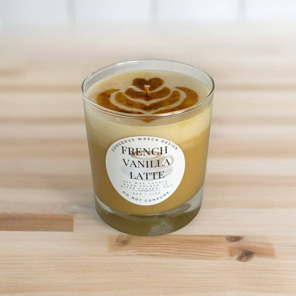 French Vanilla Latte Dessert Candle
