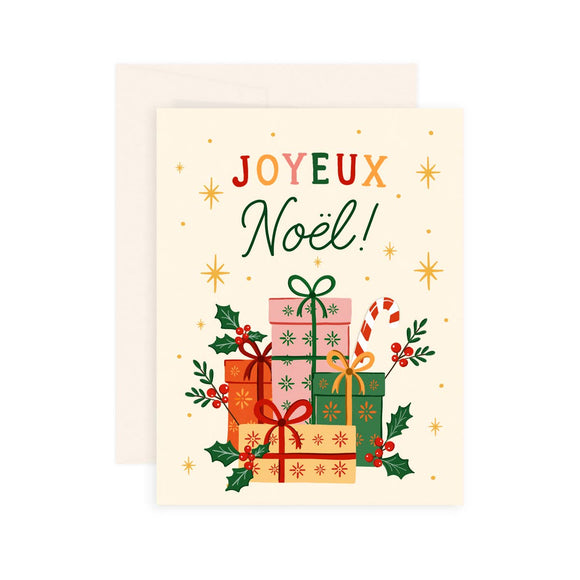 Noel Gifts Christmas Card