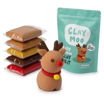Reindeer Ornament Clay Crafting Kit
