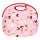 Large, Machine Washable Lunch Bag for Kids - Ballerinas-1