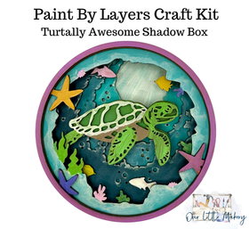 Turtally Awesome Shadow Box Kit