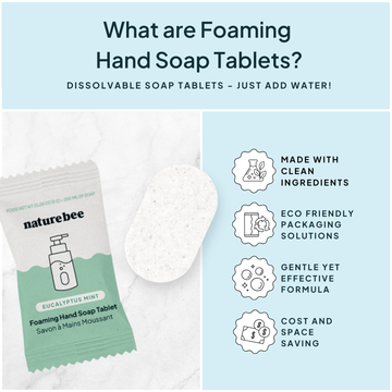 Eucalyptus Mint Concentrated Foaming Hand Soap Tablet - 0