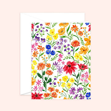 Florals Everyday Greeting Card | Any Occasion Card - 0
