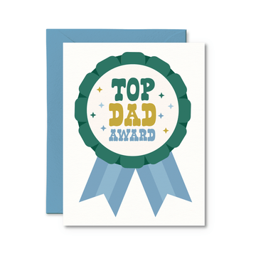 Top Dad Award Card