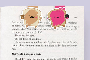Peanut Butter and Jelly - Mini Bookmarks-2-Pack