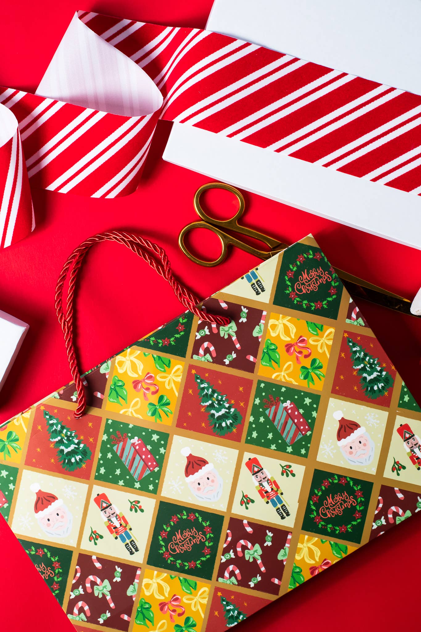 Christmas Pattern Gift Bag