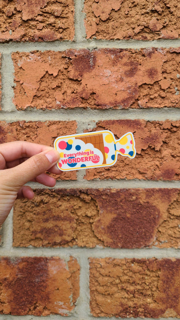Everything Is Wonderful Sticker - 0