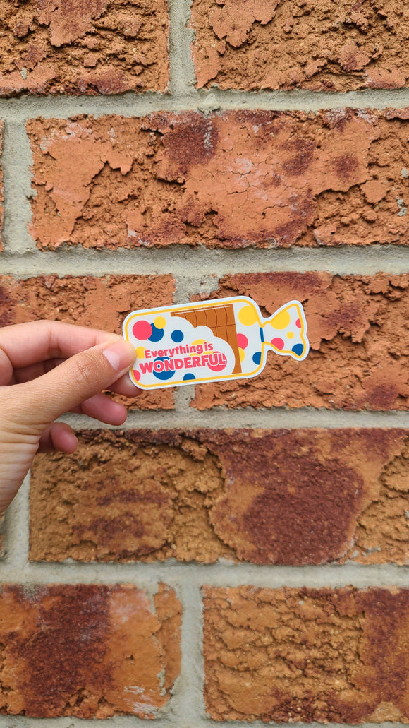 Everything Is Wonderful Sticker