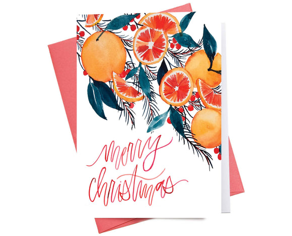 Citrus Merry Christmas | Holiday Greeting Card