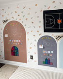 JUMBO Magic Playwall - Arch Magnetic Wall Decal for Kids-12
