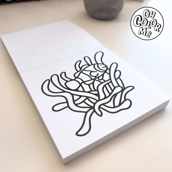 Mini Coloring Book – Sea Secrets