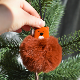 Hairy Beaver Ornament