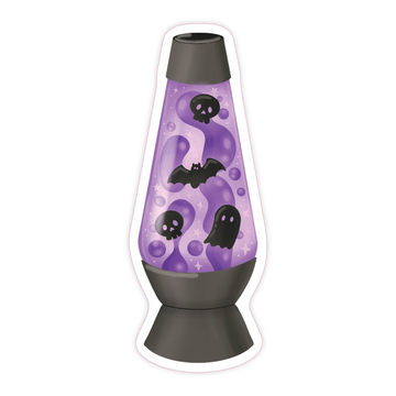Spooky Lava Lamp - Spooky Vinyl Sticker