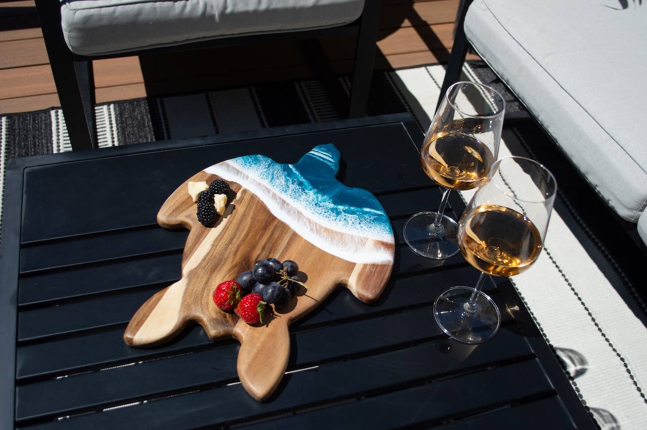 Resin Turtle Cheese / Charcuterie Board